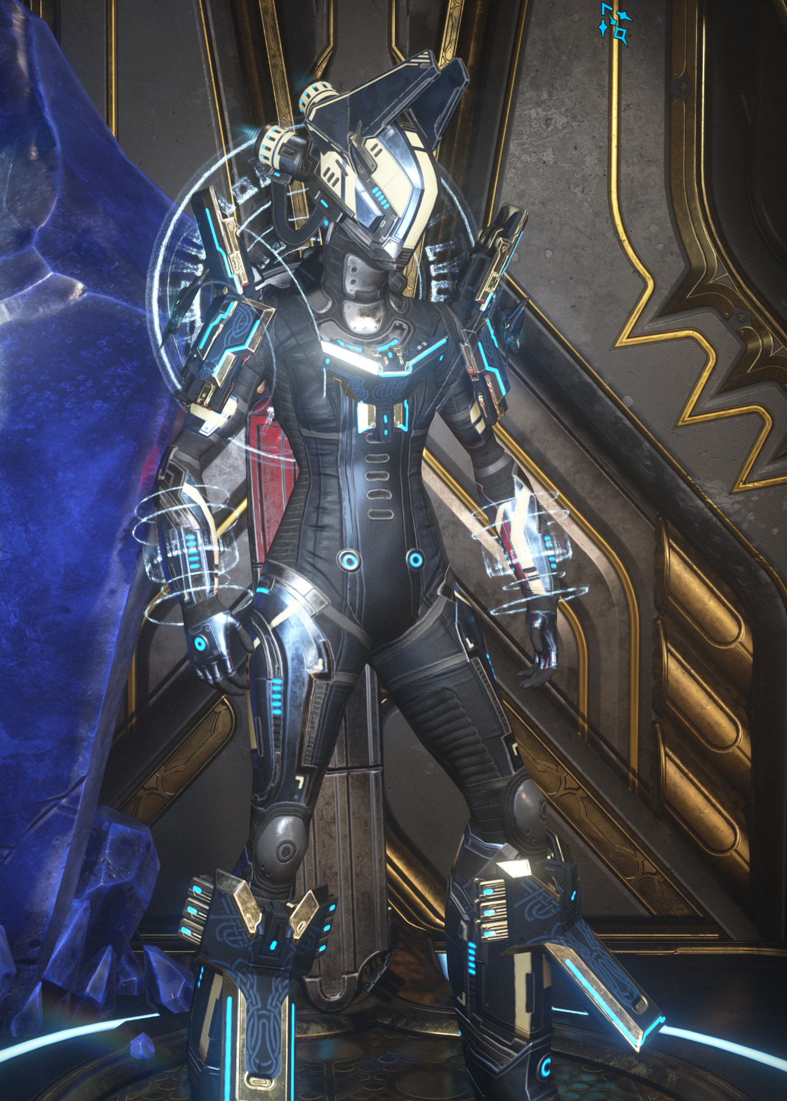 fashionframes Nova avec le skin Corpra et syandana Lucra Syandana - capture 1